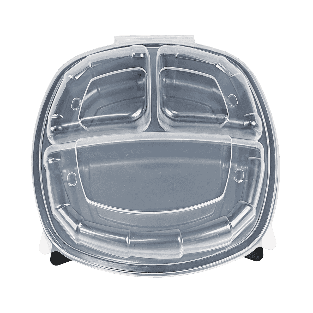 ZK-PP-036 Contenedores de embalaje de PP aptos para congelador y microondas, reutilizables para almacenamiento en la cocina, preparación de comidas, comida para llevar, suministros para restaurantes