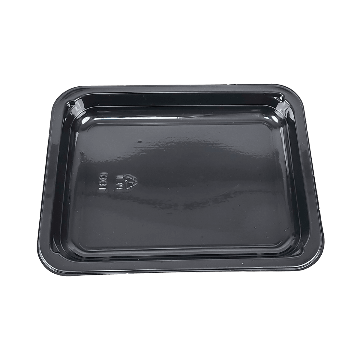 ZK-CPET-013(100) Contenedores de embalaje CPET negros desechables para almacenamiento de alimentos espesados