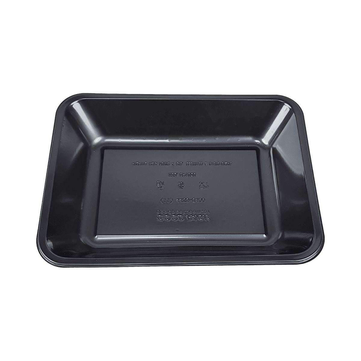 ZK-CPET-B007 (CB1020) Caja fuerte desechable para envases de CPET negros para llevar