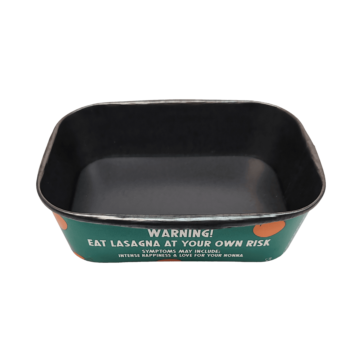 ZK-PAPER-001 Comida para llevar desechable con tapa Papel de embalaje laminado negro + Bandeja de comida CPET