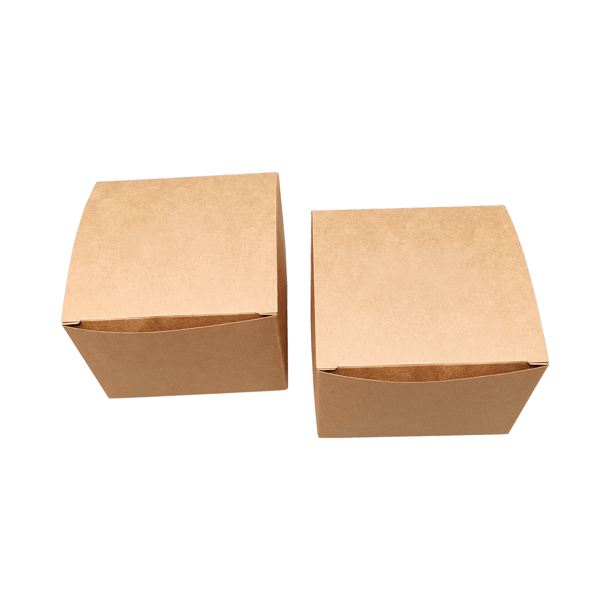 Caja para llevar del envase de comida del papel de Kraft disponible ZK-PAPER-003